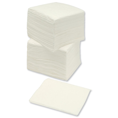 Deluxe Paper Napkin 1 ply White(100pcs)
